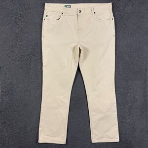 Stio Pants Mens 40x32 Beige Tan Rivet Canvas Pant Stretch Casual Outdoor Hiking